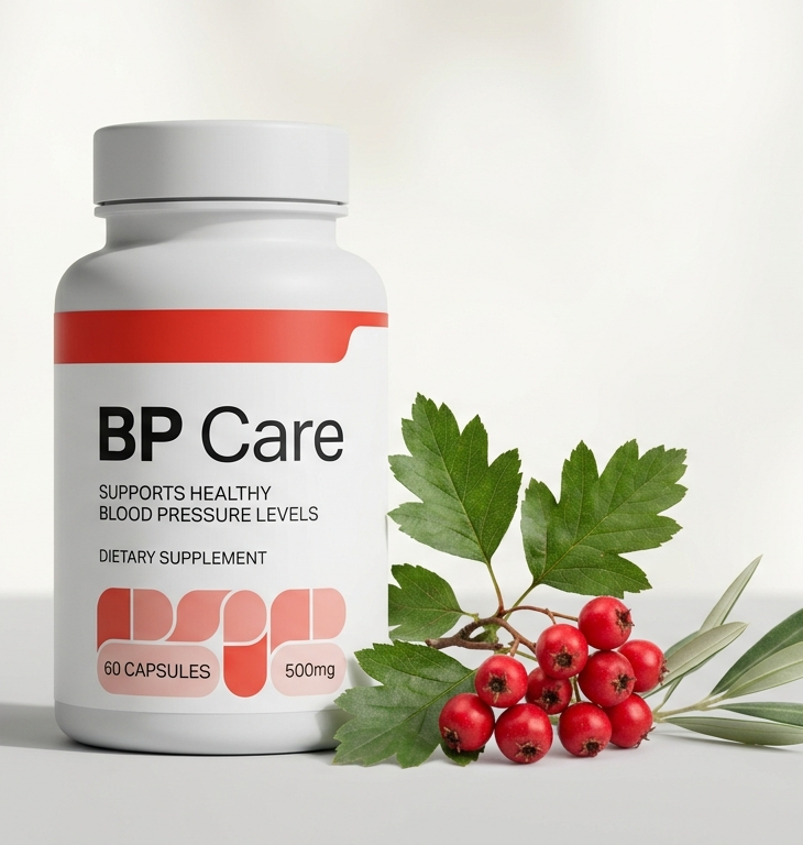 Produkt BP Care od blenquro.eu – doplněk stravy pro podporu kardiovaskulárního systému